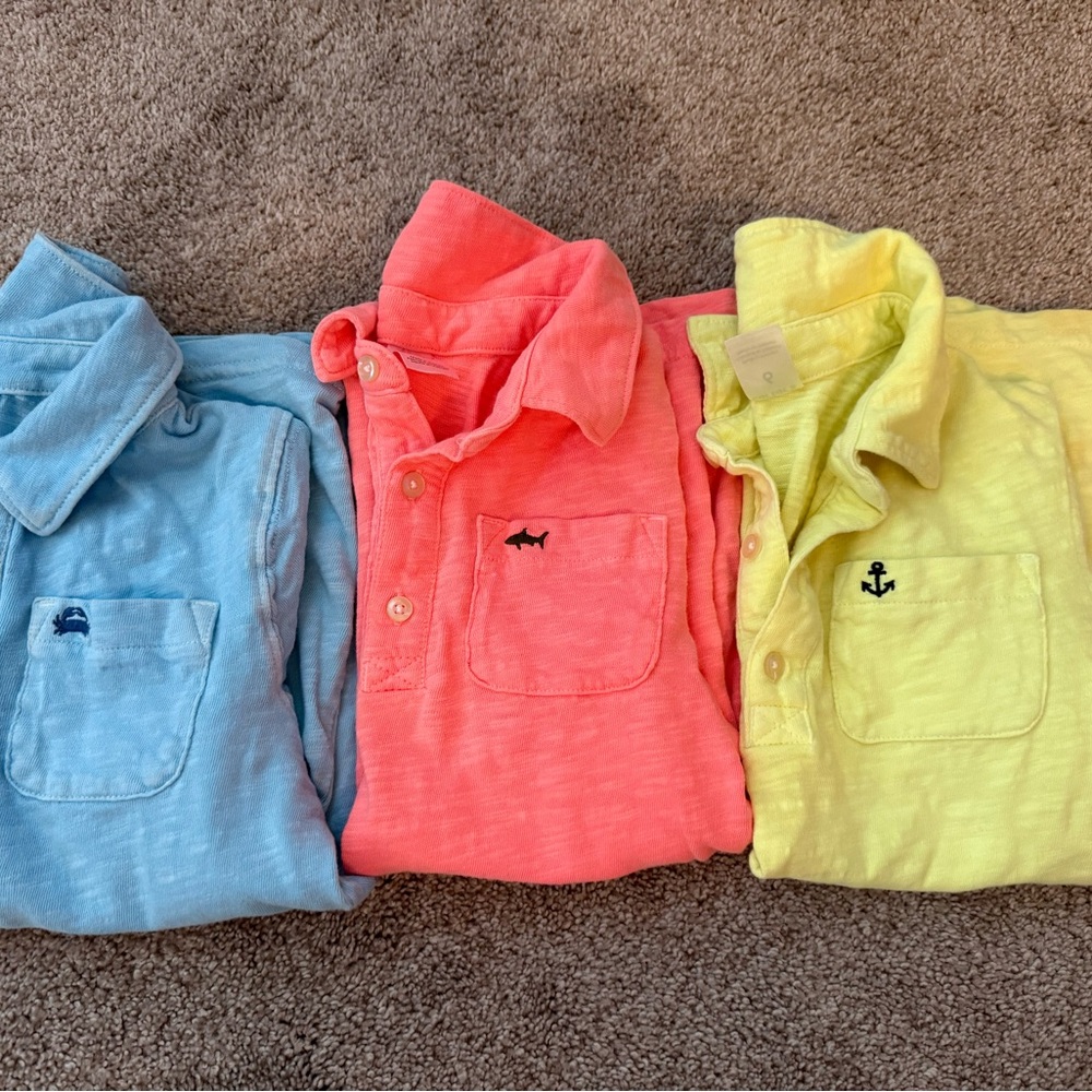 Carters polos size 6